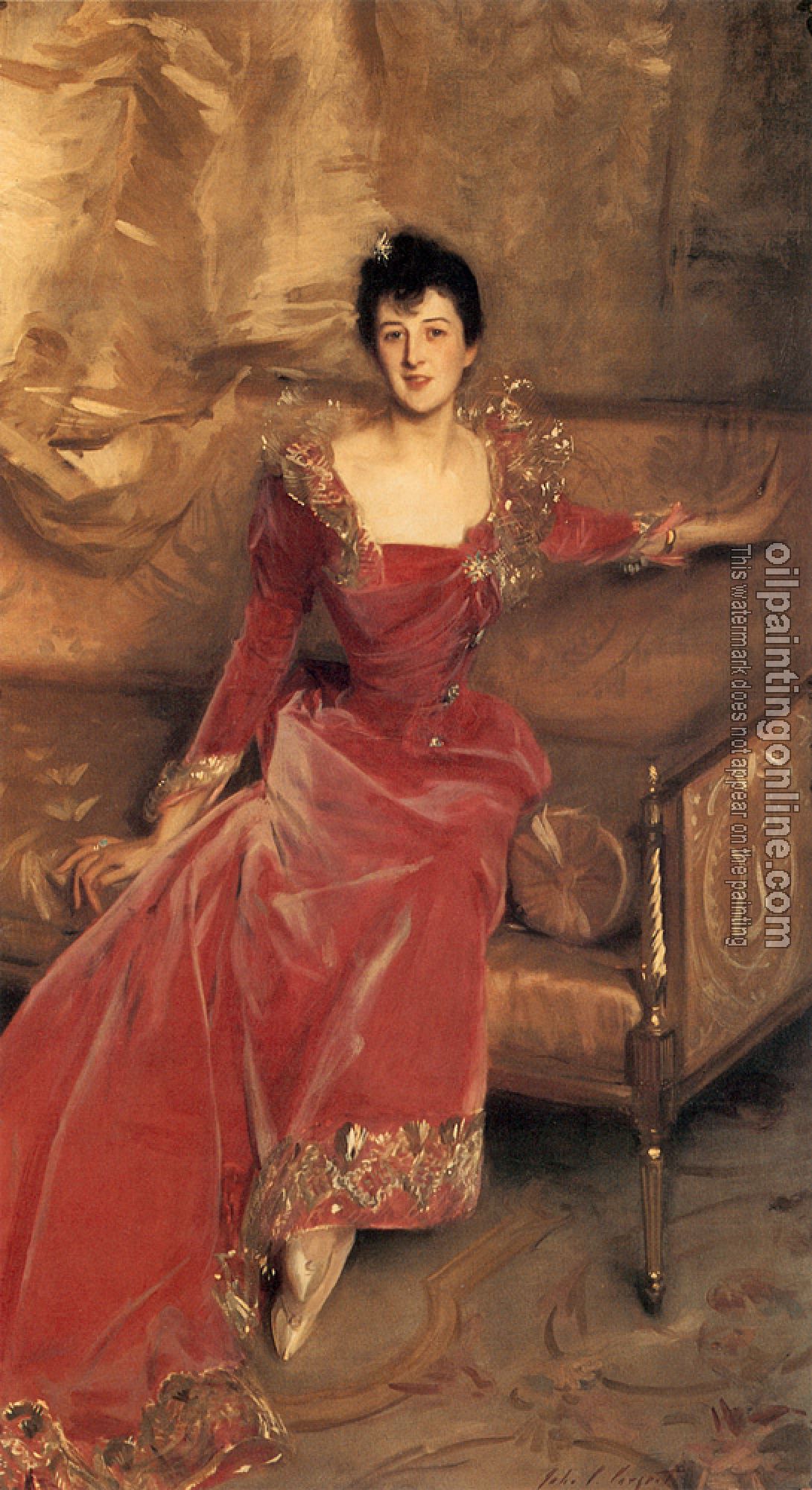 Sargent, John Singer - Mrs. Hugh Hammersley